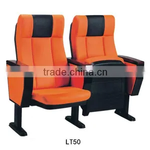 Theather Furniture Fabric Superior High Back Chair Cinema Chairs for Sale LT50 thumbnail-1