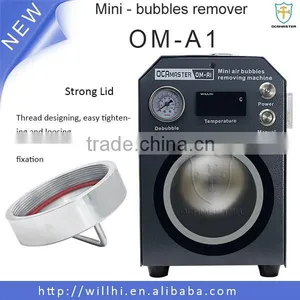 Easy Operating Mini LCD Air Bubbles Remover Machine OM-A1 With Built-in Autoclave thumbnail-2