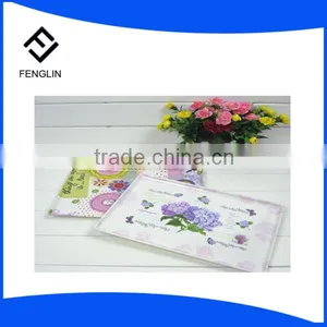 China Factory Wholesale Melamine Square Plastic Tea Tray thumbnail-6