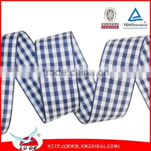 Factory Self-supporting Tarton Ribbon/plaid Ribbon thumbnail-2