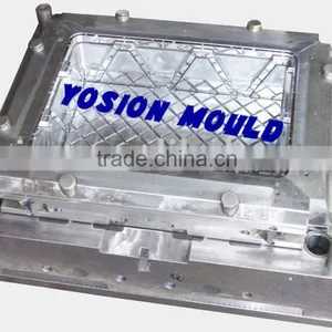 Fruit Vegetables Plastic Crate Basket Mould thumbnail-1