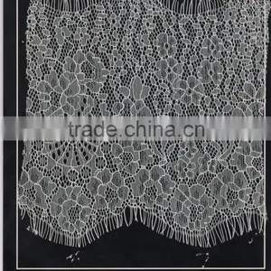 19cm Elegant Eyelash Lace Trimming For Dress thumbnail-1