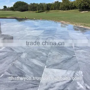 Antique and Tumbled Crystal Blue Stone From VietNam thumbnail-5
