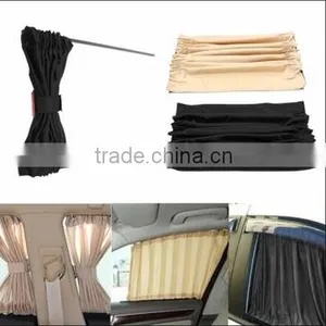 High Quality Car Window Curtain / Auto Rear UV Sunshade / Rear Window Sunshades for Cars thumbnail-1