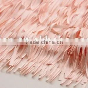 Lovely Tassels Girls Pink Dress Sleeveless Fashion Girls Pink Dress thumbnail-4