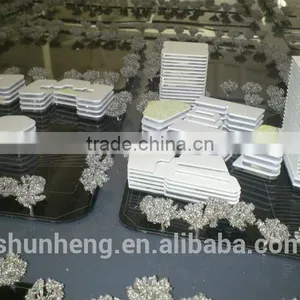 1/1000 Scale 3D Maquette / Architectural Model Building thumbnail-1