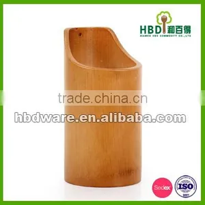 Bamboo Utensil Holder for Kitchen thumbnail-1