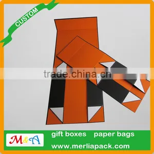 Whiskey Shop Gift Boxes Orange Black Color Vodka 2 Bottles Whisky Expert 70 cl Boxes thumbnail-2