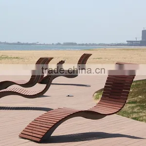 WPC Wood Plastic Composite Decking for Garden Rest Chair thumbnail-5