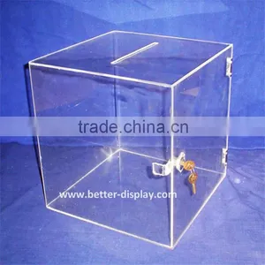 Wholesale Acrylic School Box Charity thumbnail-1