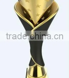 Golden Metal Trophy as Metal Gift thumbnail-1