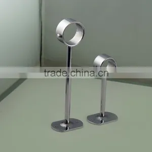 Metal Round Tube Linker / Chrome Pipe Holder thumbnail-1
