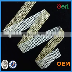 Wholesale Gold Mesh Trimming Ribbon for Curtain Decoration thumbnail-2