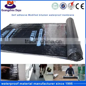 Self-adhesive High Polymer Bitumen Waterproofing Membrane thumbnail-1