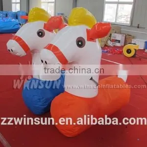 EN14960 Funny Airtight Inflatable Pony For Challenge thumbnail-1