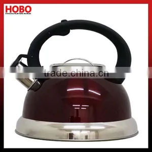 2.6L Stainless Steel Whistling Kettle Water Pot Tea Kettle Painting Kettle thumbnail-3