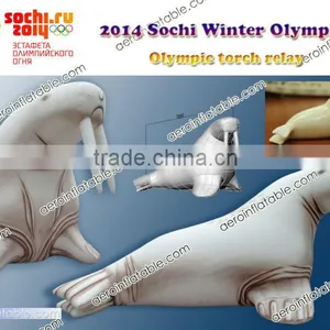 2014 Sochi Winter Olympics Inflatable Walrus Marine Animal thumbnail-1