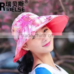 Beach Beautiful Girl Hats Sun Visor Hat Paper Straw Hat thumbnail-1