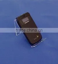 Acrylic Countertop Mini Cell Phone Slanted Easel thumbnail-1