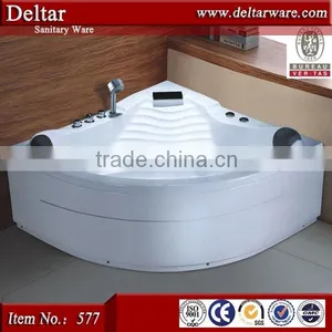 Massage Bathtub Price, Double Whirlpool Bathtubs, China Bathtub With Arm and Head Rest thumbnail-6