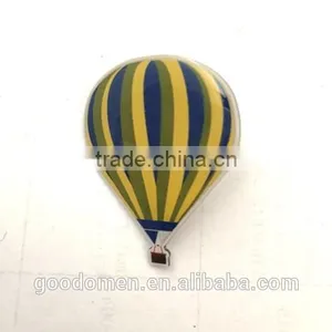 Wholesale Fire Ballon Shaped Badges, Metal Material Lapel Pins thumbnail-1
