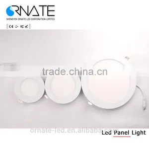 Customed China Factory Price High Quality 6W 9W 12W Round LED Panel Lights thumbnail-1