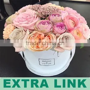 China Supplier Trade Assurance Cylinder Shaped Paper Flower Box thumbnail-1