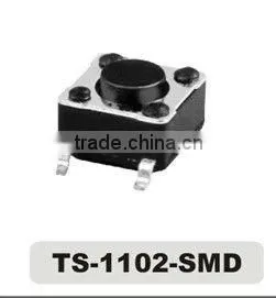 6x6 Smd Tact Switch Ts-1102-smd thumbnail-1