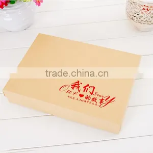 Professional OEM Cardboard Paper Family Memory Wedding Album Storage Box thumbnail-6