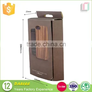 China Unique Hot Stamping Book Shape Mobile Phone Case Packaging Paper Box With Logo thumbnail-1