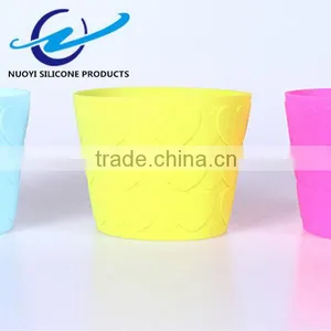 Trapezoidal Thickened Short Silicone Cup Sleeve thumbnail-3