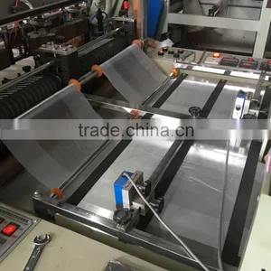 High Speed 2 Lines T-shirt Bag Making Machine for 500pcs/min thumbnail-3