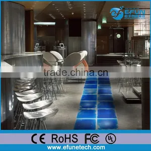 500*500mm Easy Pave Commercial Decorative Floor,restaurant Pvc Ecolor Liquid Tile thumbnail-1