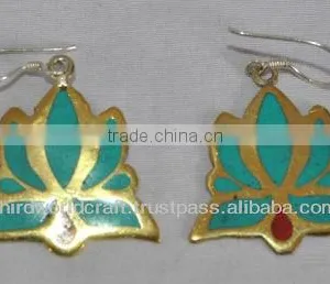 Brass Earrings thumbnail-2