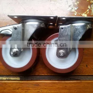 Flat Free Stainless Steel Swivel Caster thumbnail-1