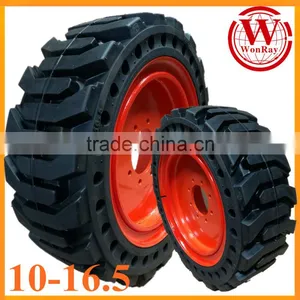 Flat Proof 31x10x20 31x6x10 Skid Steer Tire 10-16.5 Rim 8.25x16.5 thumbnail-1