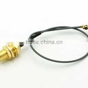 15CM U.FL/IPX to RP-SMA Female Antenna Pigtail Jumper Cable thumbnail-1