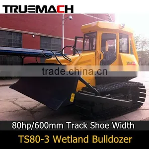 SINOMACH TS80-3 80HP Small Wetland Bulldozer thumbnail-1