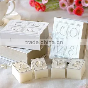 European and American Style Wedding Favor Candles Romantic Love Letter Book Candle thumbnail-5