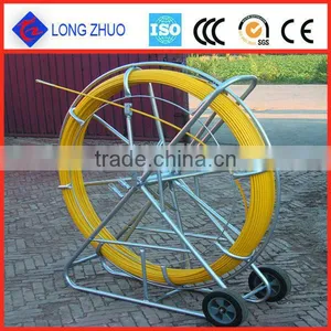 11mm Fiberglass Duct Rodder/flexible Fiberglass Rod/Portable Cable Laying Tools With Wheels thumbnail-1