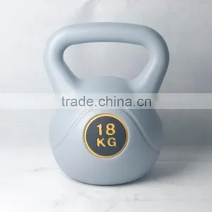 Training Power Kettlebell, Kettlebell (Gray) in KG, Fit Body Kettlebell Set thumbnail-5