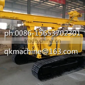 Latest Pile Driver With Engine! Reliable Small/mini Crawler Hydraulic Rotary Drilling Rig KR125A thumbnail-6