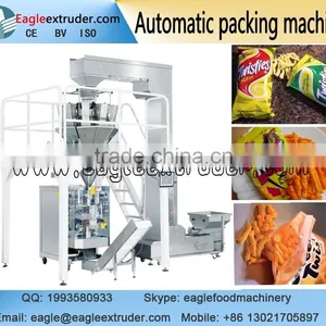 Jinan Eagle Automatic Vertical Weigher Type Packing Machine for Kurkure Corn Curls Twisteis Cheetos Cheeps Nik Naks thumbnail-1