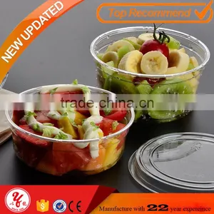 Super Cheap Useful Disposable 12oz Plastic Blister Salad Bowl thumbnail-1