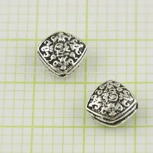 Silver Spacer Beads DIY Beads For Jewelry Making Bracelet thumbnail-1