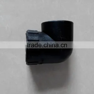 Easy Installation Poly Black Hdpe Female Threaded Elbow 20mm to 110mm thumbnail-1