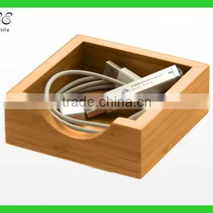Custom Bamboo Note Holder Bamboo Objects Holder thumbnail-1