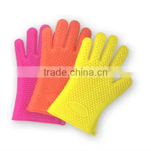 Silicone Heat Resistant Grilling Silicone Glove thumbnail-1