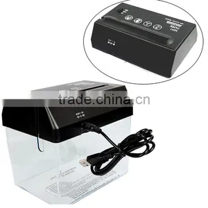 Factory Hot Cheap Wholesale Table Mini USB Paper Shredder thumbnail-1