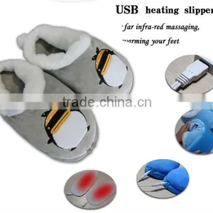 Newest Fashion Heated Slippers USB Warmer Shoes Electric USB Warm Slippers For Wholesale thumbnail-5